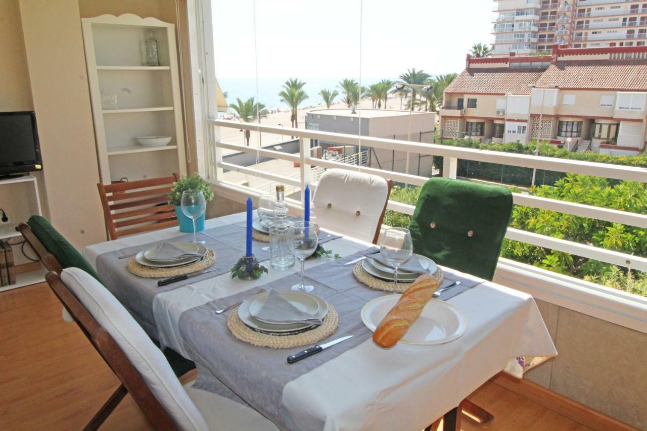 Apartamento 1a línea Playa San Juan. Vistas. Piscina. BBQ. Gym El Campello Exterior foto