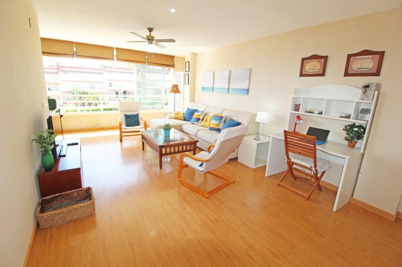 Apartamento 1a línea Playa San Juan. Vistas. Piscina. BBQ. Gym El Campello Exterior foto